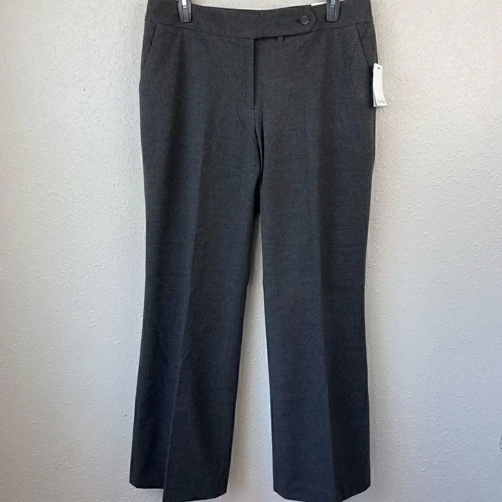 NWT Calvin Klein Gray Classic Fit Slack Pants Size 10